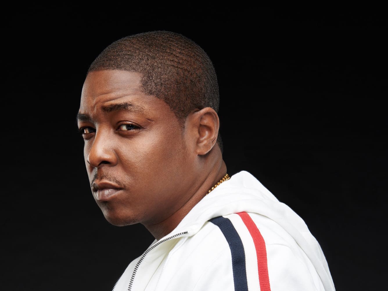 The 47-year old son of father (?) and mother(?) Jadakiss in 2022 photo. Jadakiss earned a  million dollar salary - leaving the net worth at 6 million in 2022