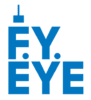 F.Y.Eye logo in blue.
